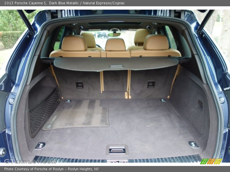 Dark Blue Metallic / Natural Espresso/Cognac 2013 Porsche Cayenne S