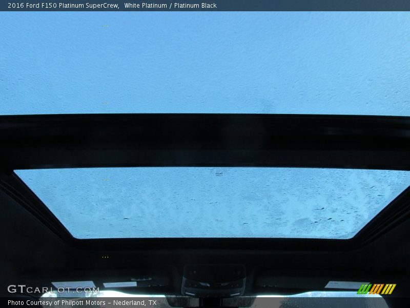 White Platinum / Platinum Black 2016 Ford F150 Platinum SuperCrew