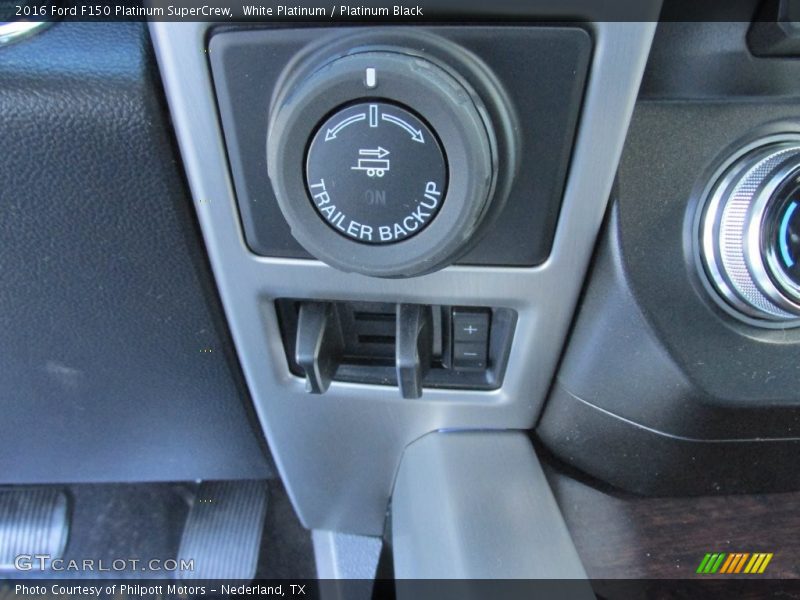 White Platinum / Platinum Black 2016 Ford F150 Platinum SuperCrew
