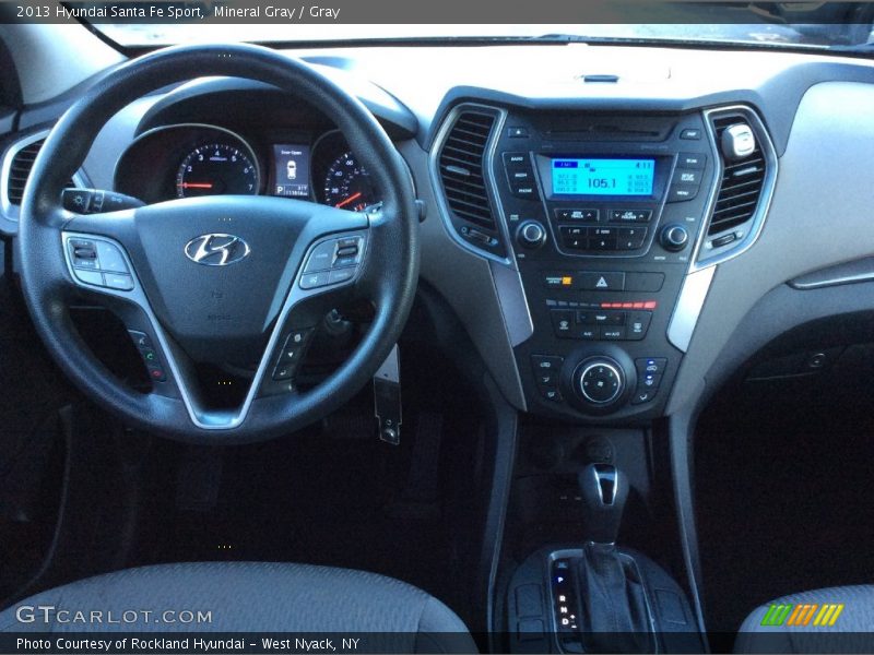Mineral Gray / Gray 2013 Hyundai Santa Fe Sport