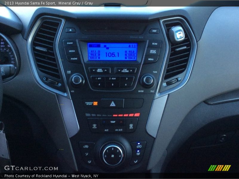 Mineral Gray / Gray 2013 Hyundai Santa Fe Sport