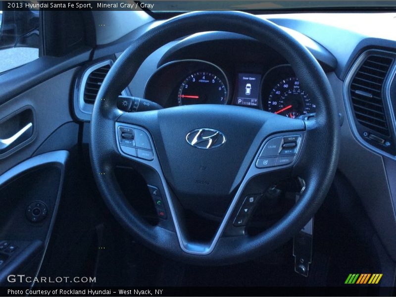 Mineral Gray / Gray 2013 Hyundai Santa Fe Sport