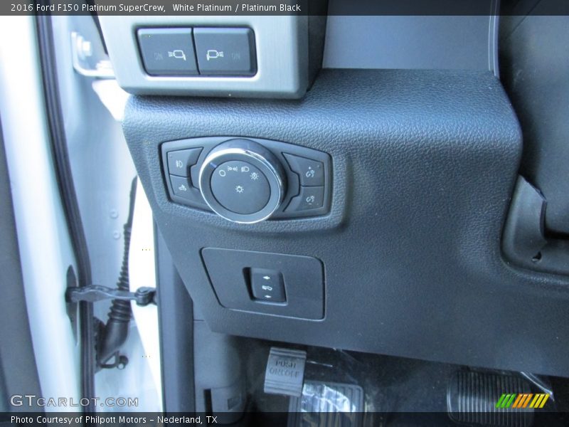 White Platinum / Platinum Black 2016 Ford F150 Platinum SuperCrew
