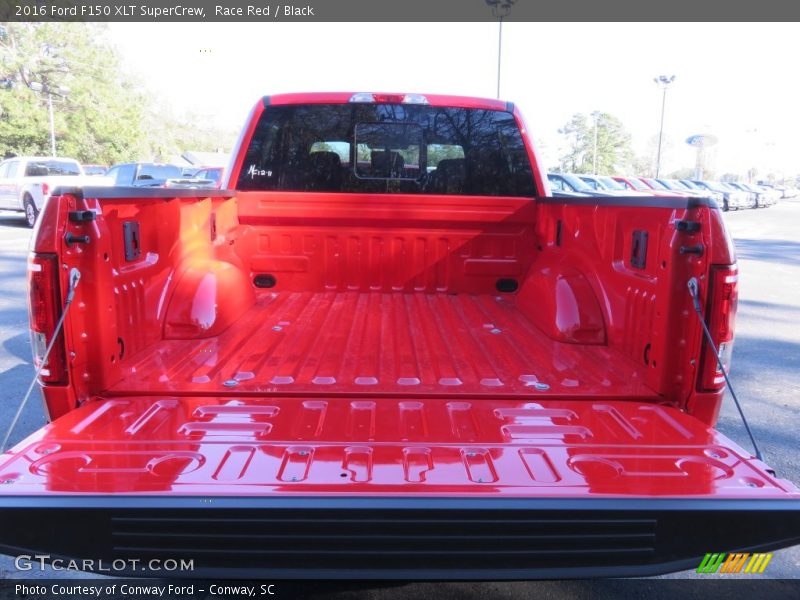 Race Red / Black 2016 Ford F150 XLT SuperCrew