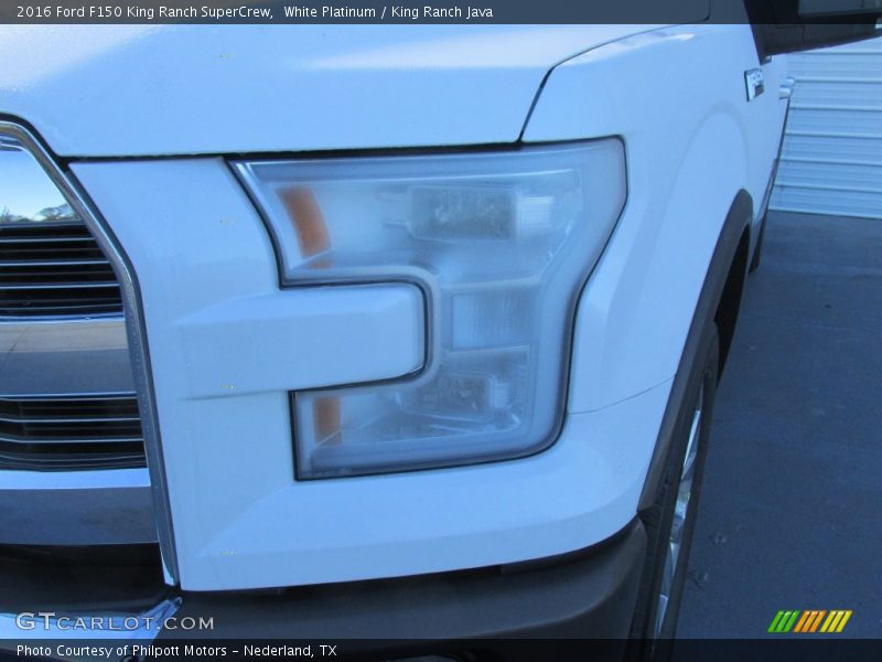 White Platinum / King Ranch Java 2016 Ford F150 King Ranch SuperCrew