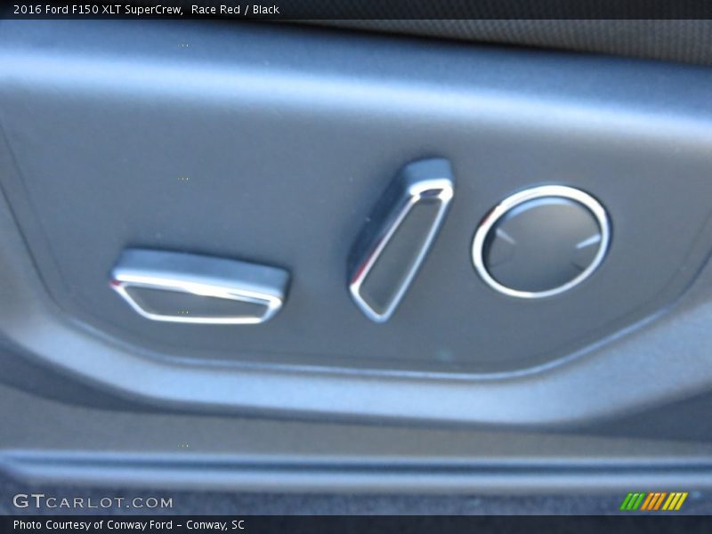 Race Red / Black 2016 Ford F150 XLT SuperCrew