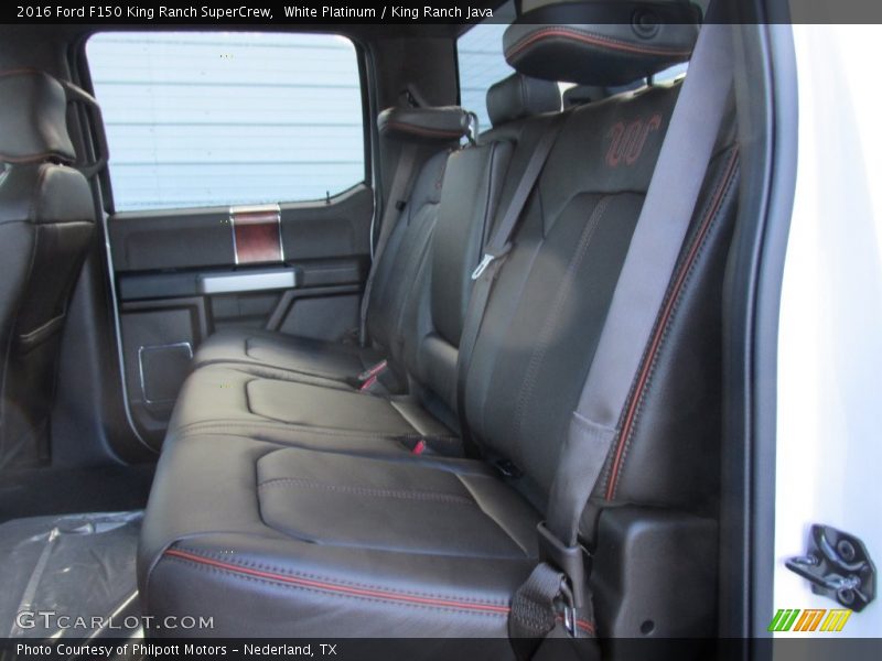 White Platinum / King Ranch Java 2016 Ford F150 King Ranch SuperCrew