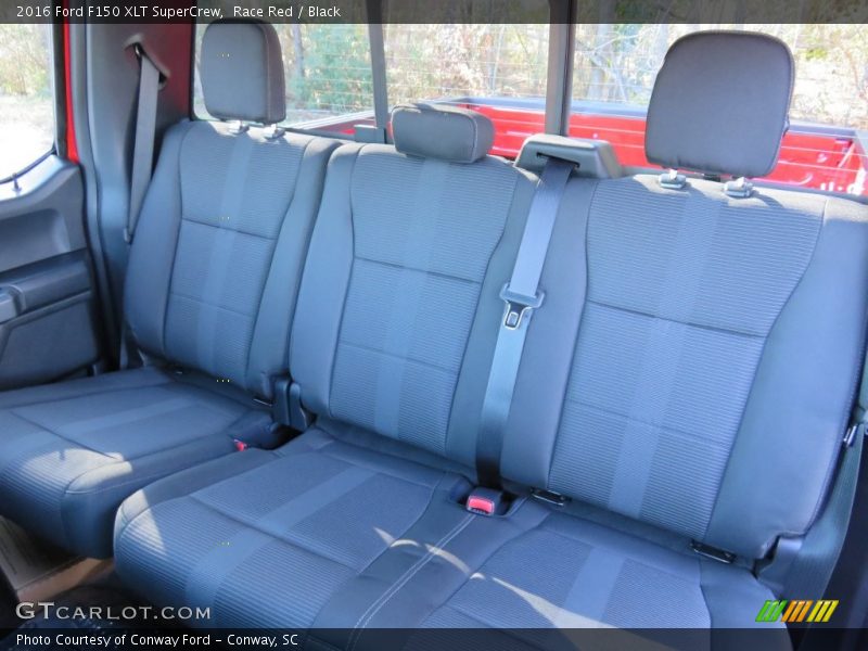 Race Red / Black 2016 Ford F150 XLT SuperCrew