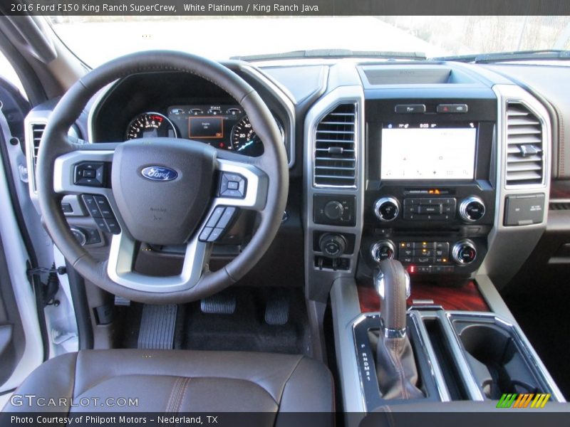 White Platinum / King Ranch Java 2016 Ford F150 King Ranch SuperCrew