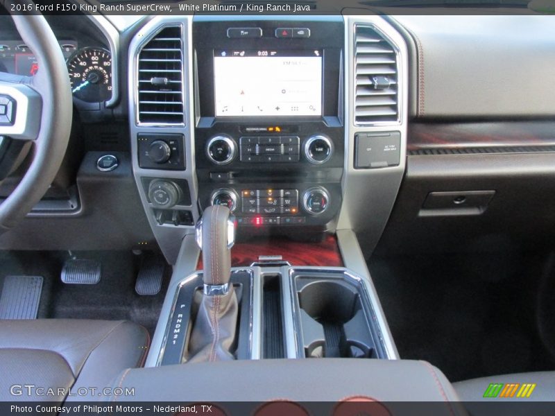 White Platinum / King Ranch Java 2016 Ford F150 King Ranch SuperCrew