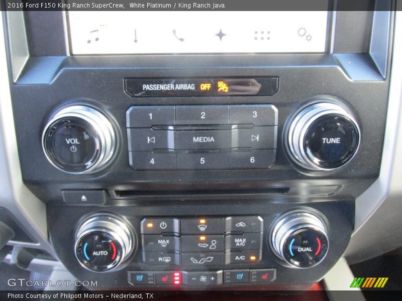 White Platinum / King Ranch Java 2016 Ford F150 King Ranch SuperCrew