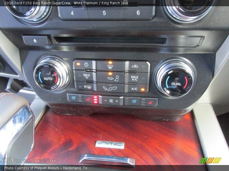 White Platinum / King Ranch Java 2016 Ford F150 King Ranch SuperCrew