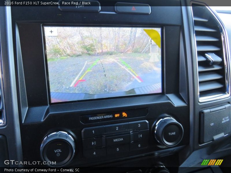 Race Red / Black 2016 Ford F150 XLT SuperCrew
