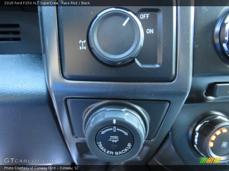 Race Red / Black 2016 Ford F150 XLT SuperCrew