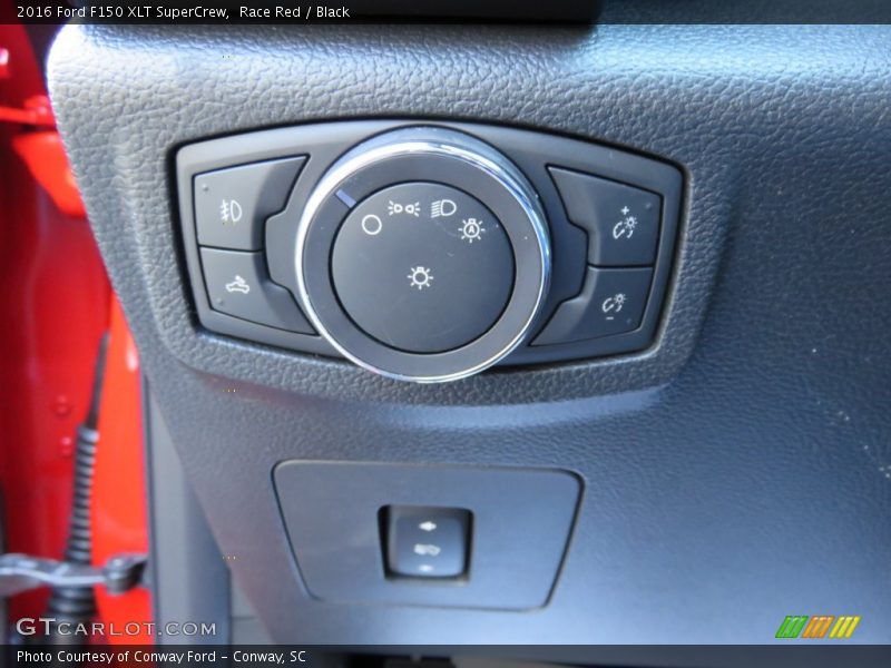Race Red / Black 2016 Ford F150 XLT SuperCrew