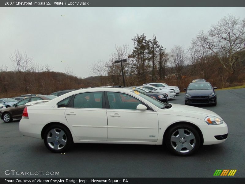 White / Ebony Black 2007 Chevrolet Impala SS