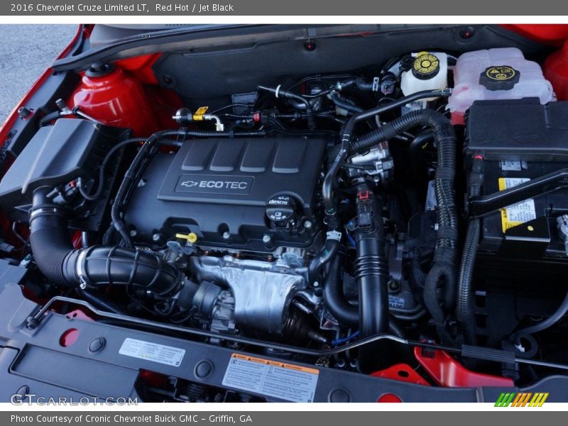 Red Hot / Jet Black 2016 Chevrolet Cruze Limited LT