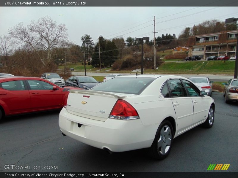 White / Ebony Black 2007 Chevrolet Impala SS