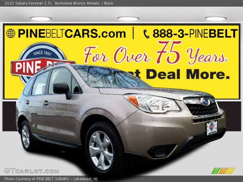 Burnished Bronze Metallic / Black 2015 Subaru Forester 2.5i