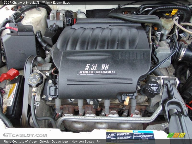 White / Ebony Black 2007 Chevrolet Impala SS