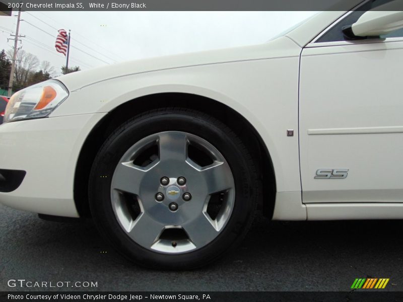White / Ebony Black 2007 Chevrolet Impala SS