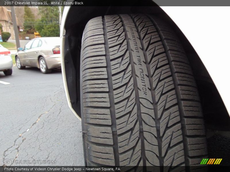 White / Ebony Black 2007 Chevrolet Impala SS