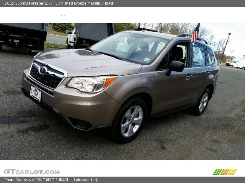 Burnished Bronze Metallic / Black 2015 Subaru Forester 2.5i