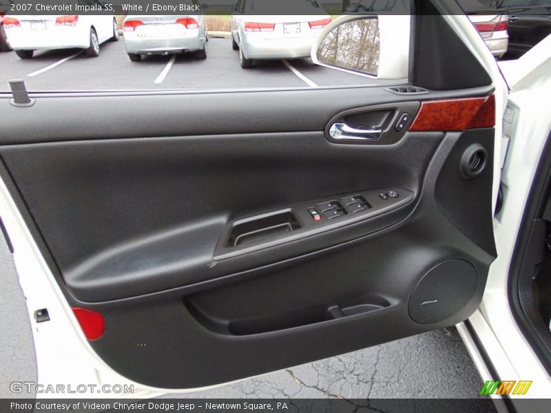 White / Ebony Black 2007 Chevrolet Impala SS