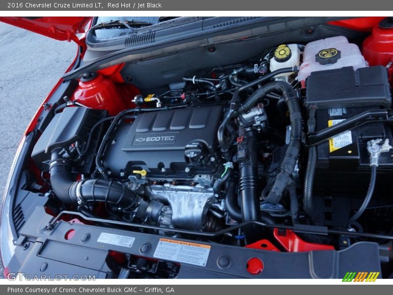 Red Hot / Jet Black 2016 Chevrolet Cruze Limited LT
