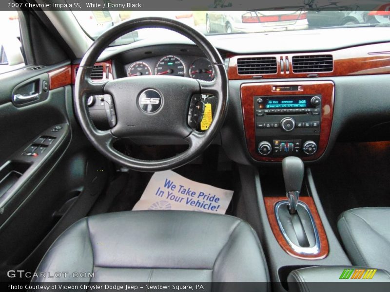 White / Ebony Black 2007 Chevrolet Impala SS