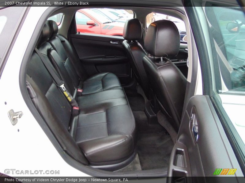 White / Ebony Black 2007 Chevrolet Impala SS
