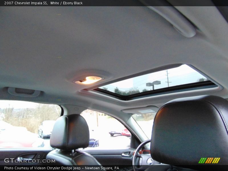 White / Ebony Black 2007 Chevrolet Impala SS