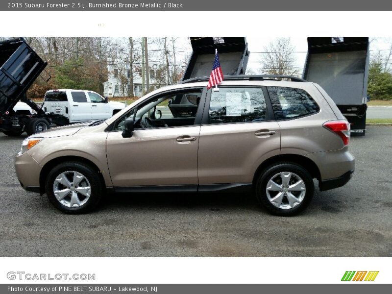 Burnished Bronze Metallic / Black 2015 Subaru Forester 2.5i