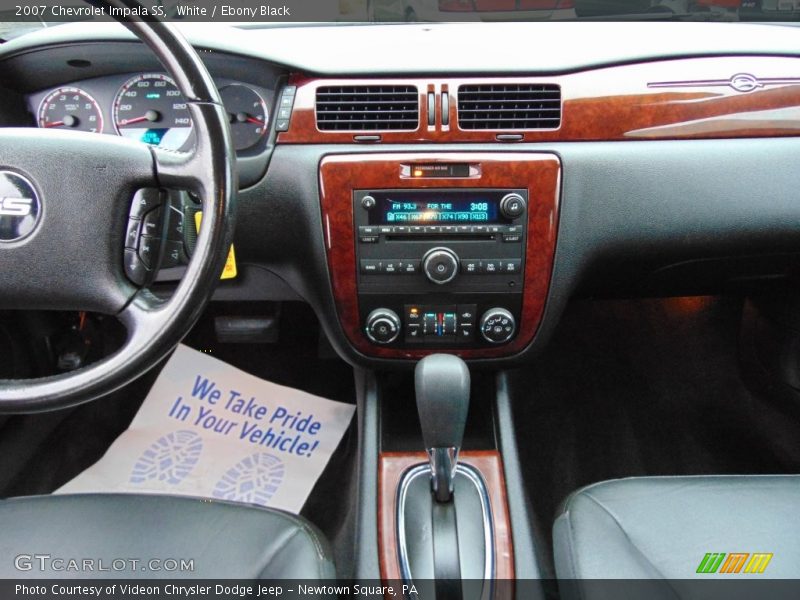 White / Ebony Black 2007 Chevrolet Impala SS