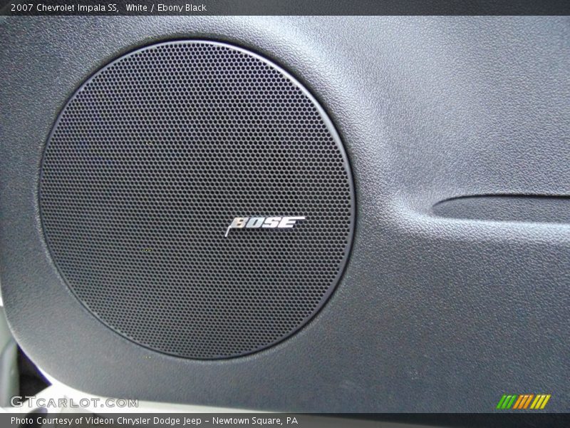 White / Ebony Black 2007 Chevrolet Impala SS
