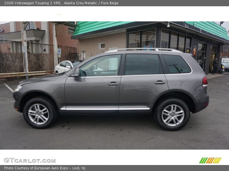Alaska Grey Metallic / Pure Beige 2008 Volkswagen Touareg 2 VR6