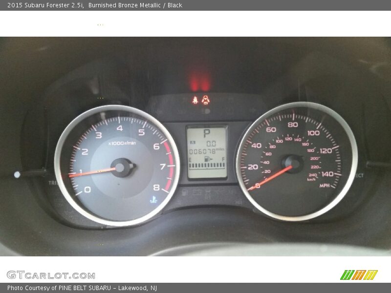 Burnished Bronze Metallic / Black 2015 Subaru Forester 2.5i