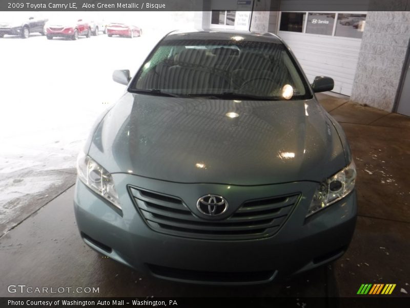 Aloe Green Metallic / Bisque 2009 Toyota Camry LE