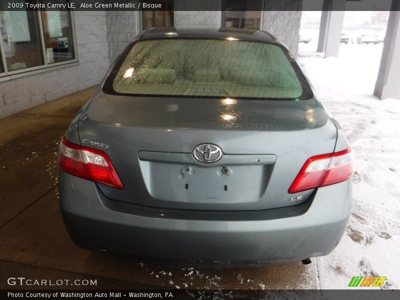 Aloe Green Metallic / Bisque 2009 Toyota Camry LE