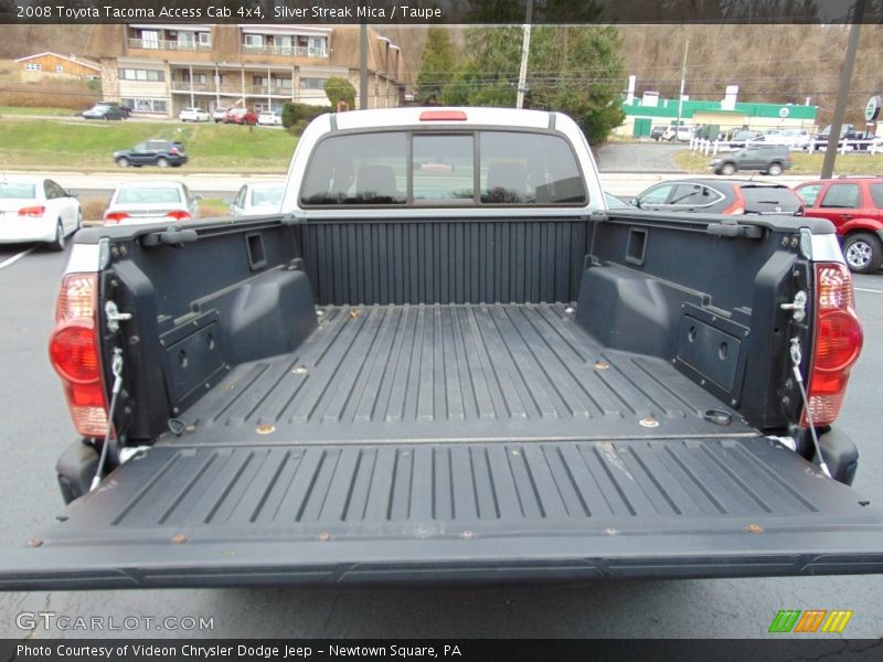 Silver Streak Mica / Taupe 2008 Toyota Tacoma Access Cab 4x4
