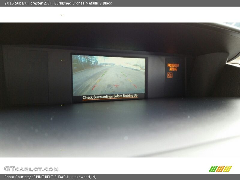 Burnished Bronze Metallic / Black 2015 Subaru Forester 2.5i