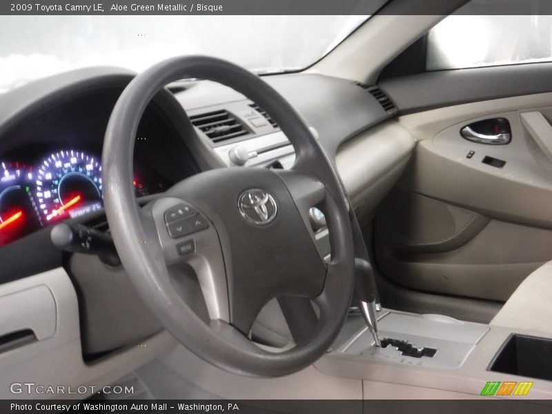 Aloe Green Metallic / Bisque 2009 Toyota Camry LE