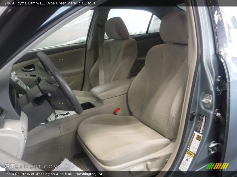 Aloe Green Metallic / Bisque 2009 Toyota Camry LE