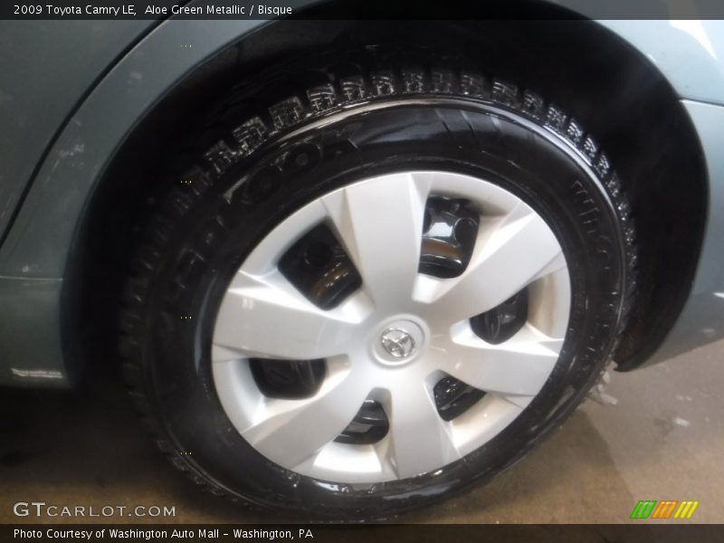 Aloe Green Metallic / Bisque 2009 Toyota Camry LE