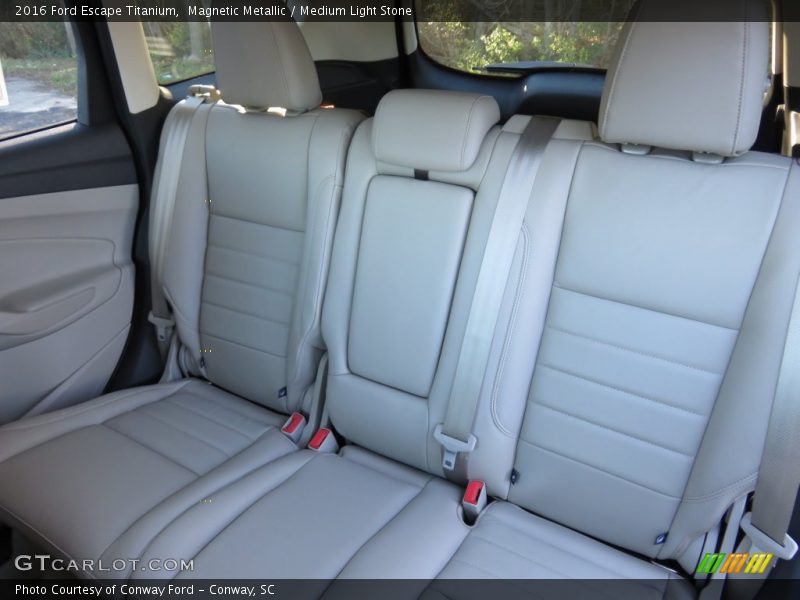 Magnetic Metallic / Medium Light Stone 2016 Ford Escape Titanium