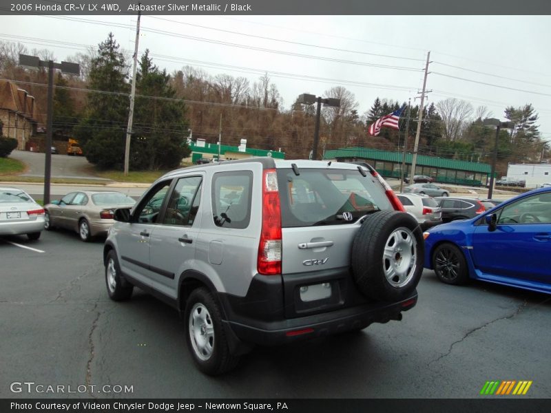 Alabaster Silver Metallic / Black 2006 Honda CR-V LX 4WD