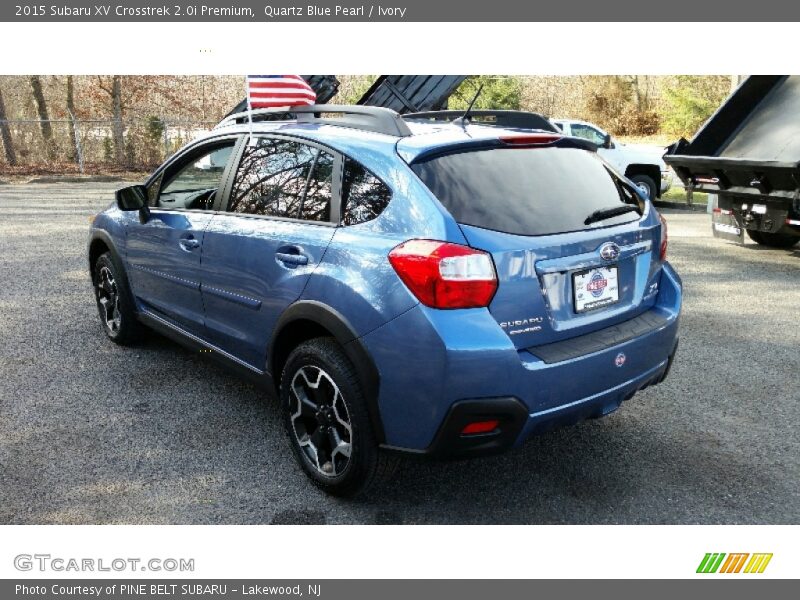 Quartz Blue Pearl / Ivory 2015 Subaru XV Crosstrek 2.0i Premium