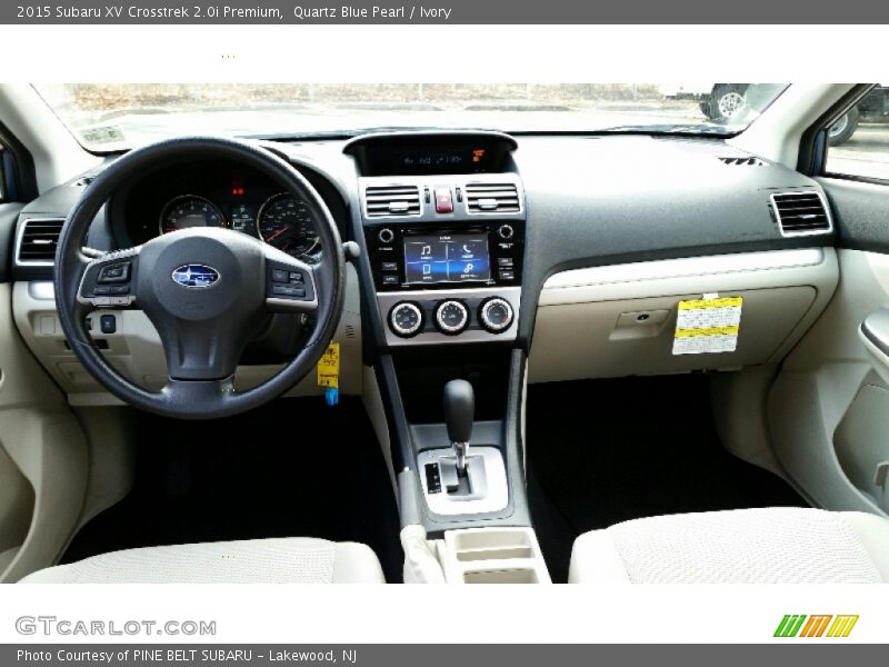 Quartz Blue Pearl / Ivory 2015 Subaru XV Crosstrek 2.0i Premium