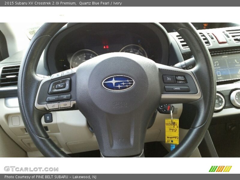 Quartz Blue Pearl / Ivory 2015 Subaru XV Crosstrek 2.0i Premium