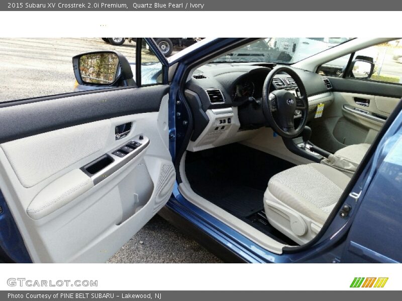 Quartz Blue Pearl / Ivory 2015 Subaru XV Crosstrek 2.0i Premium